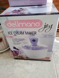 Машина за направа на домашен сладолед DELIMANO 1,2 л.