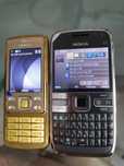 Vând Nokia E72 grei,Nokia 6300 gold,Made in Finlanda,zero minute,cadou