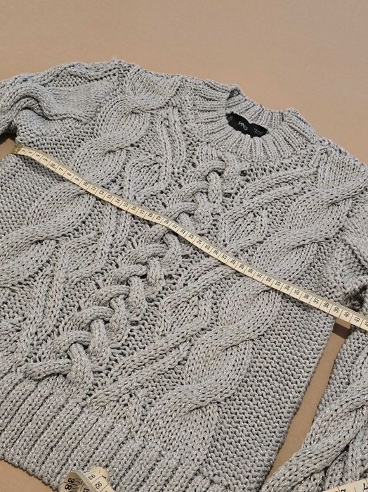 Pulover tricot împletit MNG