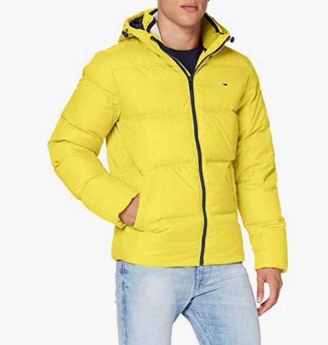 Geaca cu gluga, cu puf, Tommy Hilfiger, pentru barbati