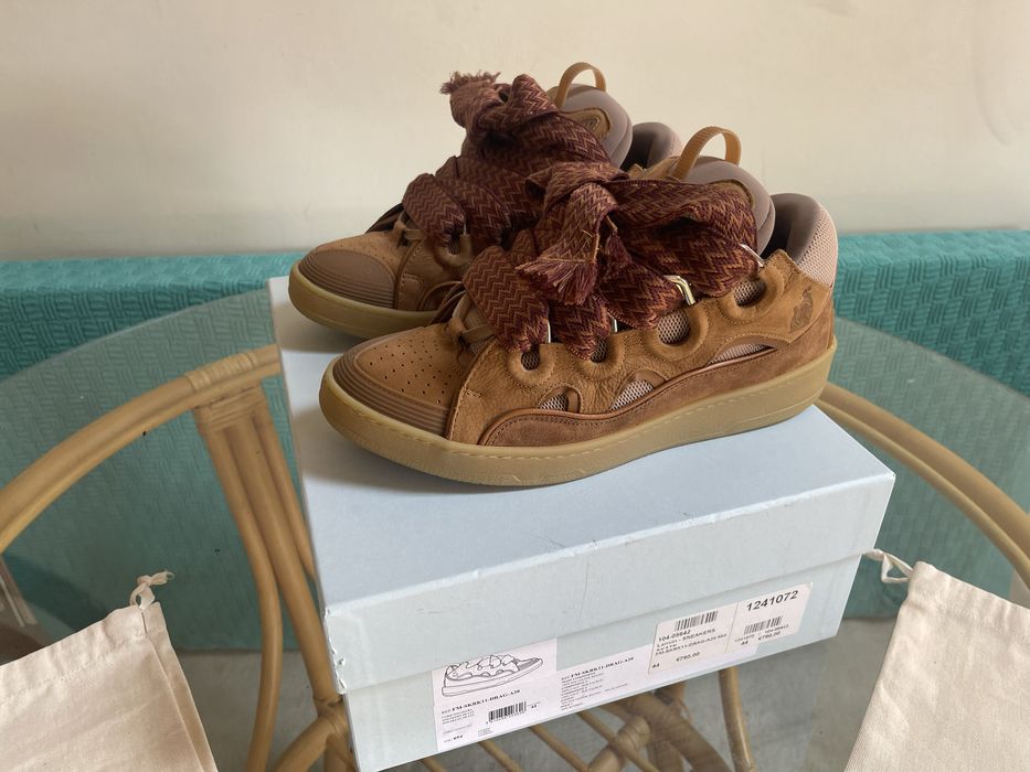 Lanvin Curb “Tan Leather Wheat”