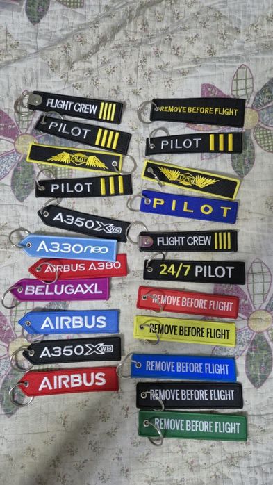 Брелки с авиационной темой