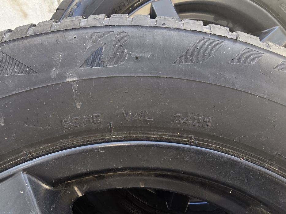 Джанти Ronal 5x112 j7 et45 16" audi  Vw Mercedes  С гуми Bridgestone