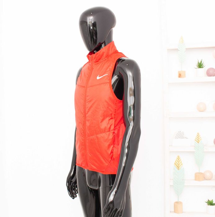 Nike oригинален мъжки елек Polyfill Running Vest червен за бягане S