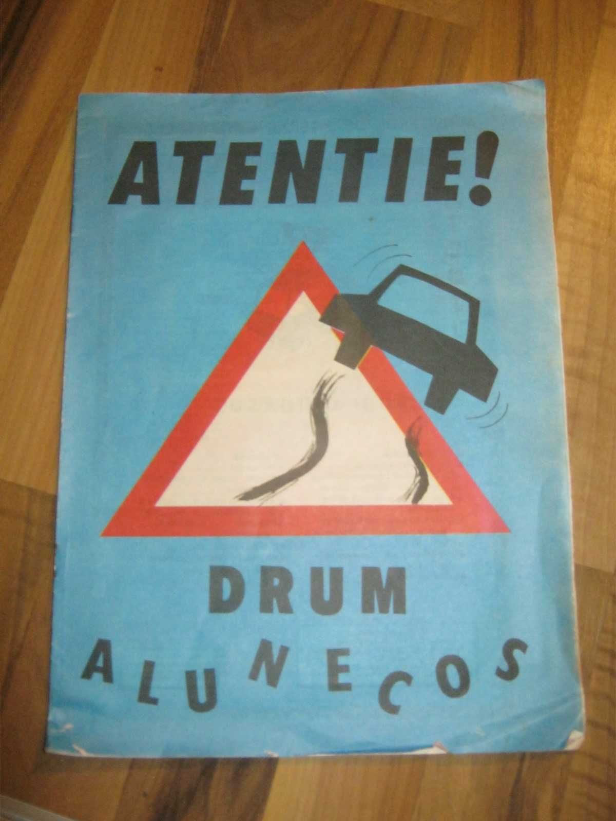 Revista/Broșura - Drum alunecos - Raritate !!