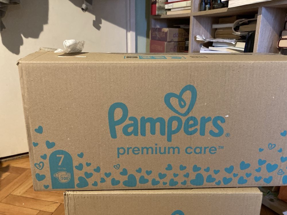 Pampers scutec nr 7