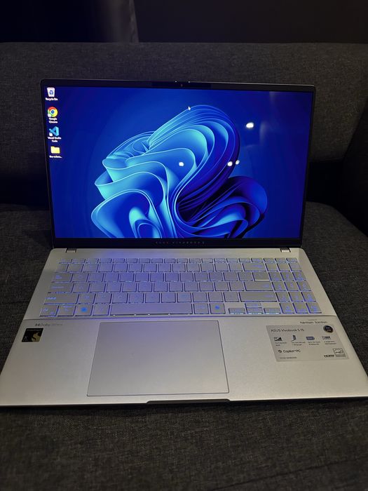 Laptop ASUS Vivobook S 15 OLED 15.6 3K Snapdragon X Elite 32GB 1TB
