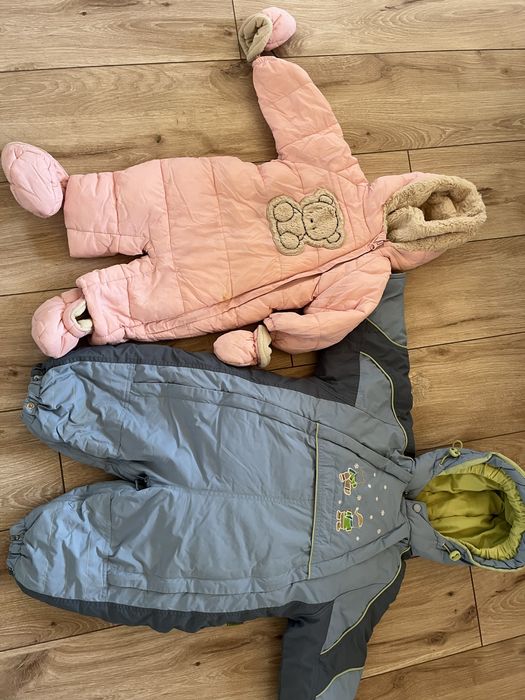 Продам детские зимние комбинезоны в отл состоНии