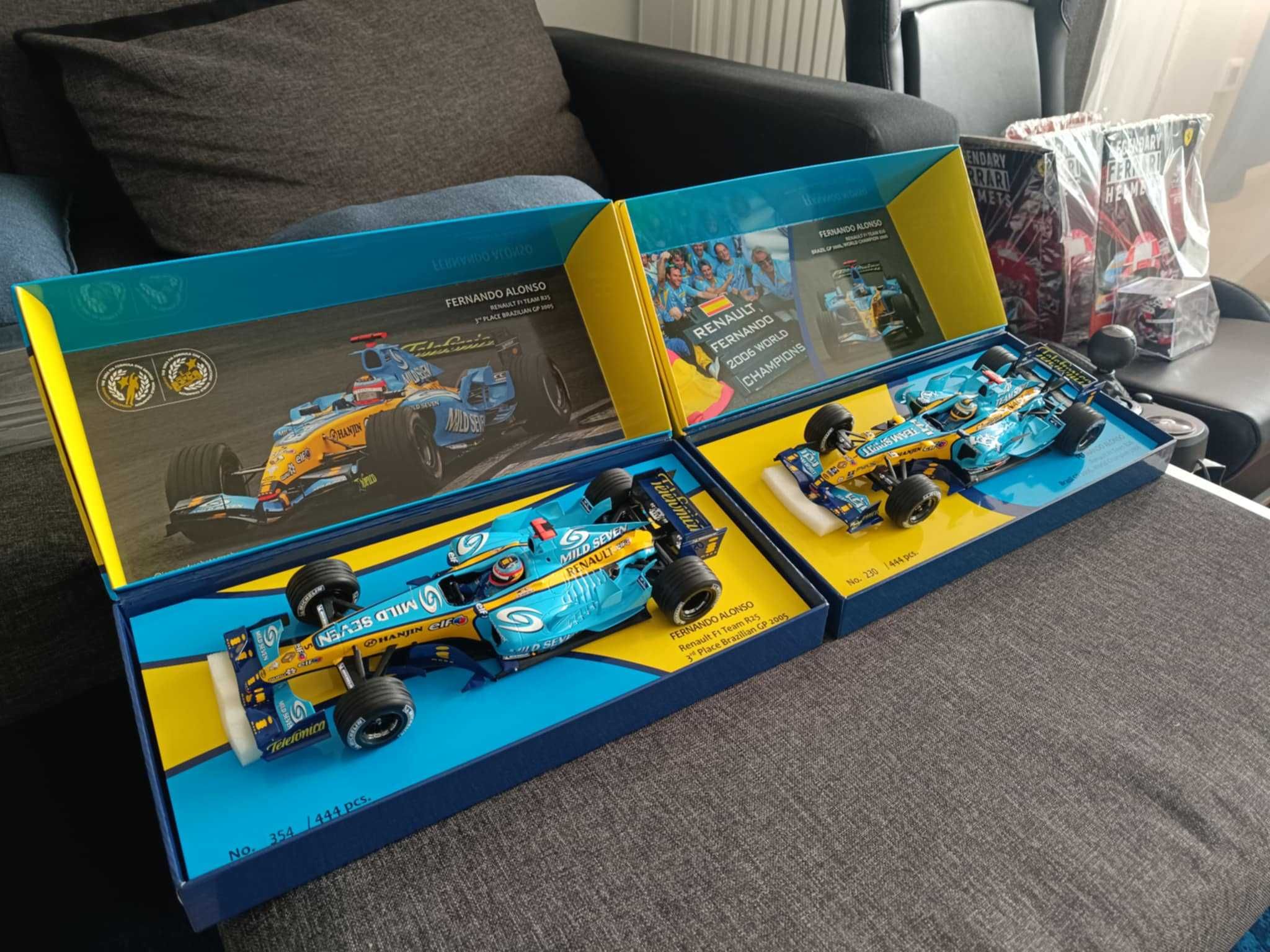 Machete F1 Formula 1 Minichamps, Red Bull, Renault, Aston Martin ,Haas