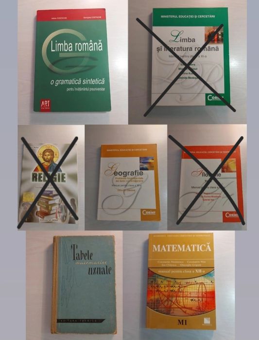 Manuale / Culegeri liceu, BAC și generală (clasele 5-12)