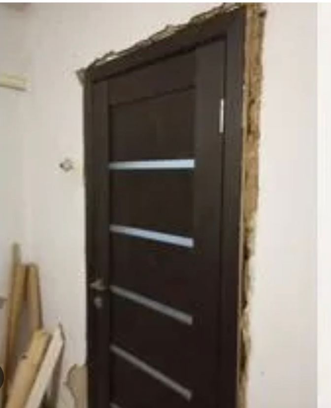 Установка входных дверей