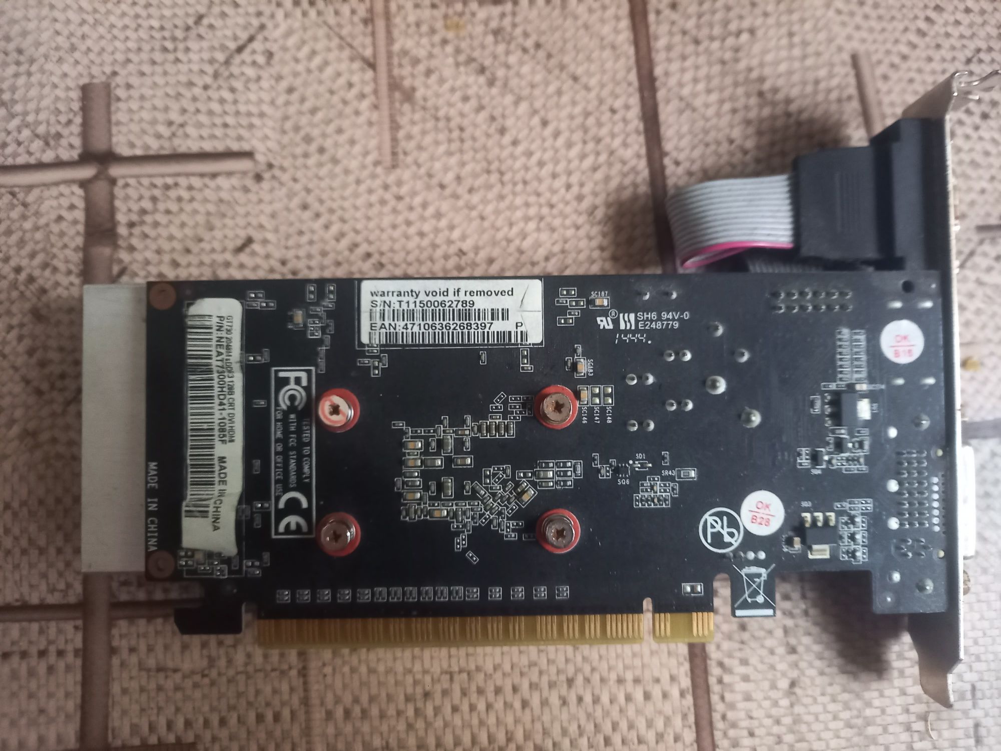 GeForce GT 730 2Gb ddr3 DirectX 12