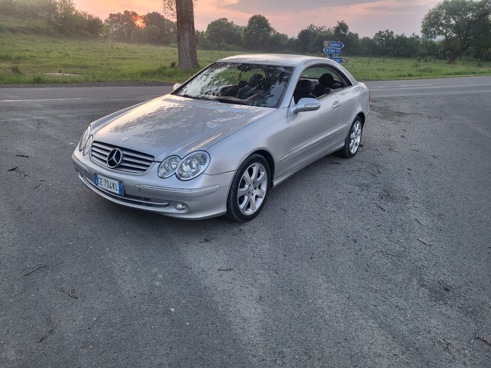 Mercedes clk 2.6 benzină V6. /6trepte  cutie manuală