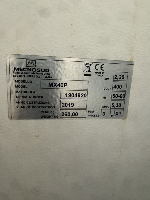 Mixer Planetar / Malaxor Profesional 40L