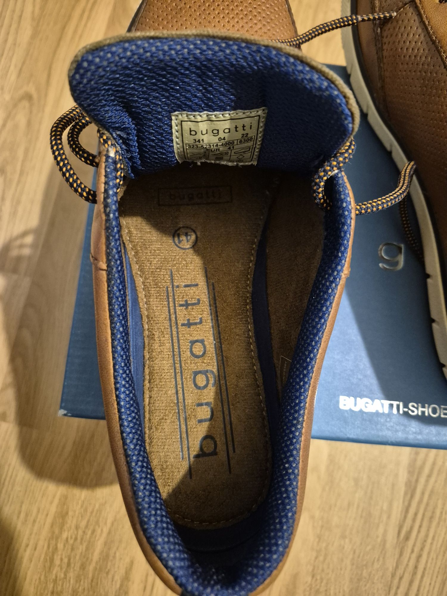 Bugatti  sneakers pantofi piele 41