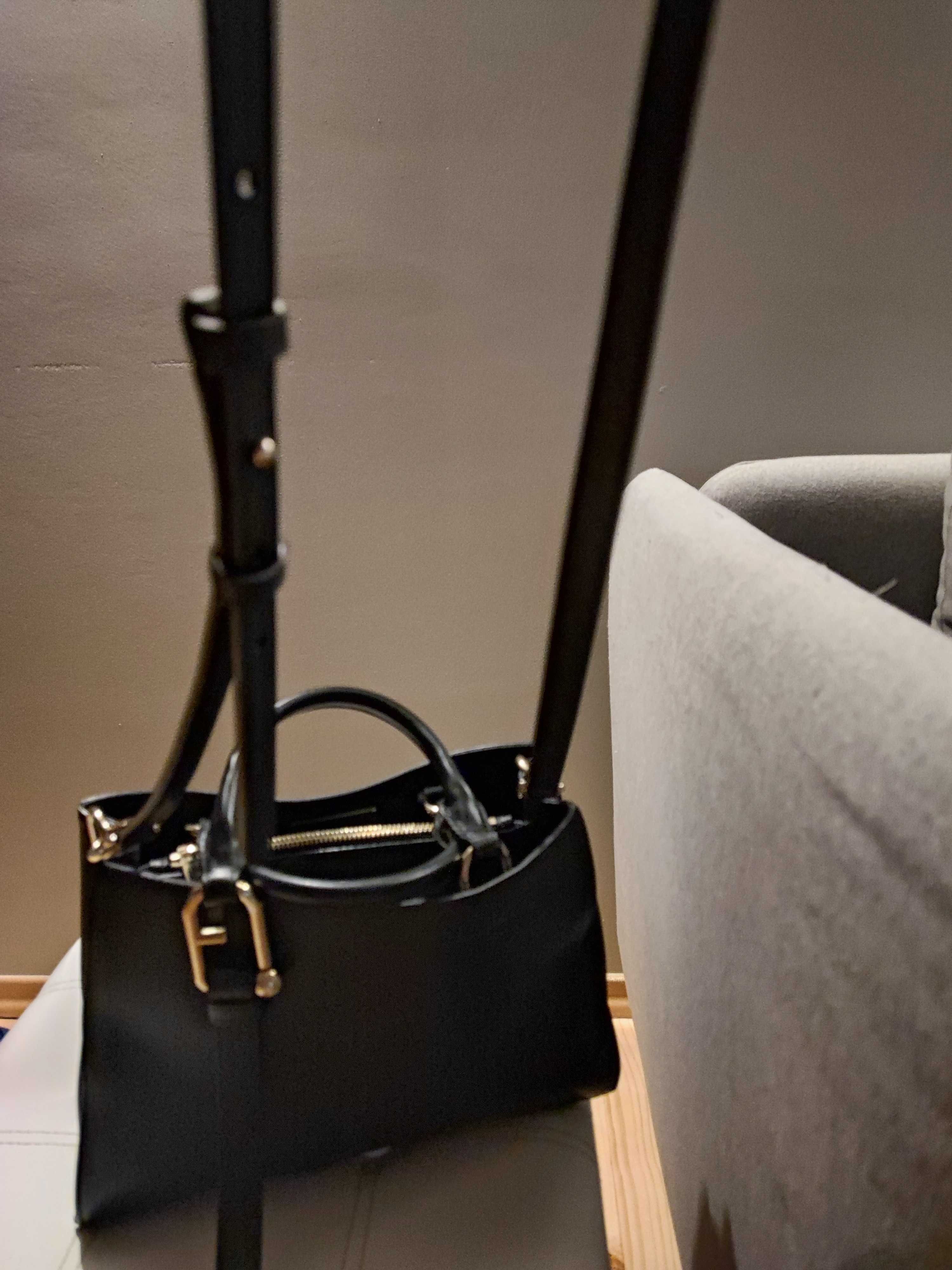 Черна чанта Furla
