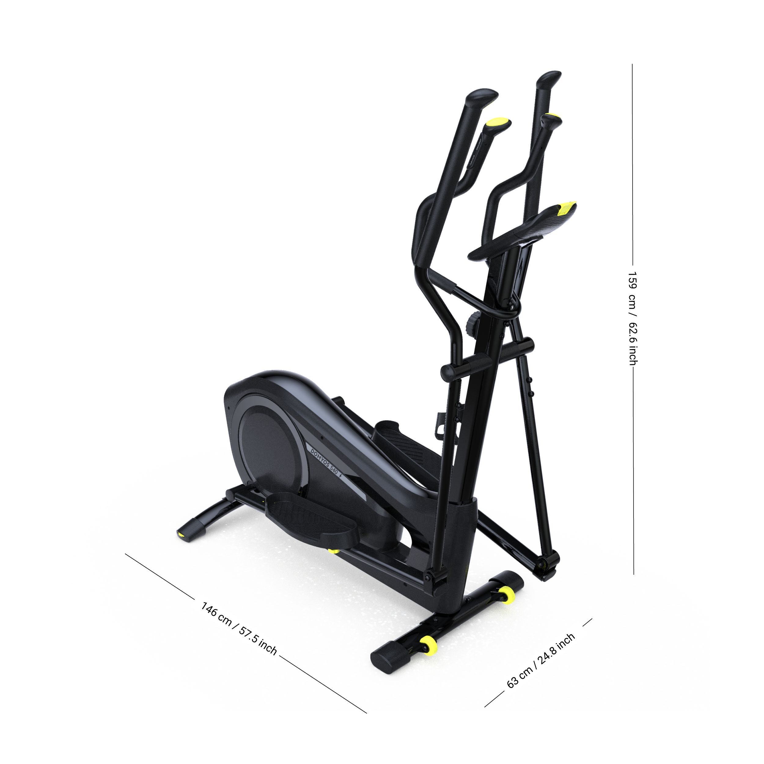Bicicletă eliptică El540 2022 - produs resigilat (nou) Decathlon