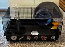 Cusca hamster/rozatoare cu accesorii