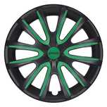 Capace jante roti 16" Farad model 240 insertii verzi