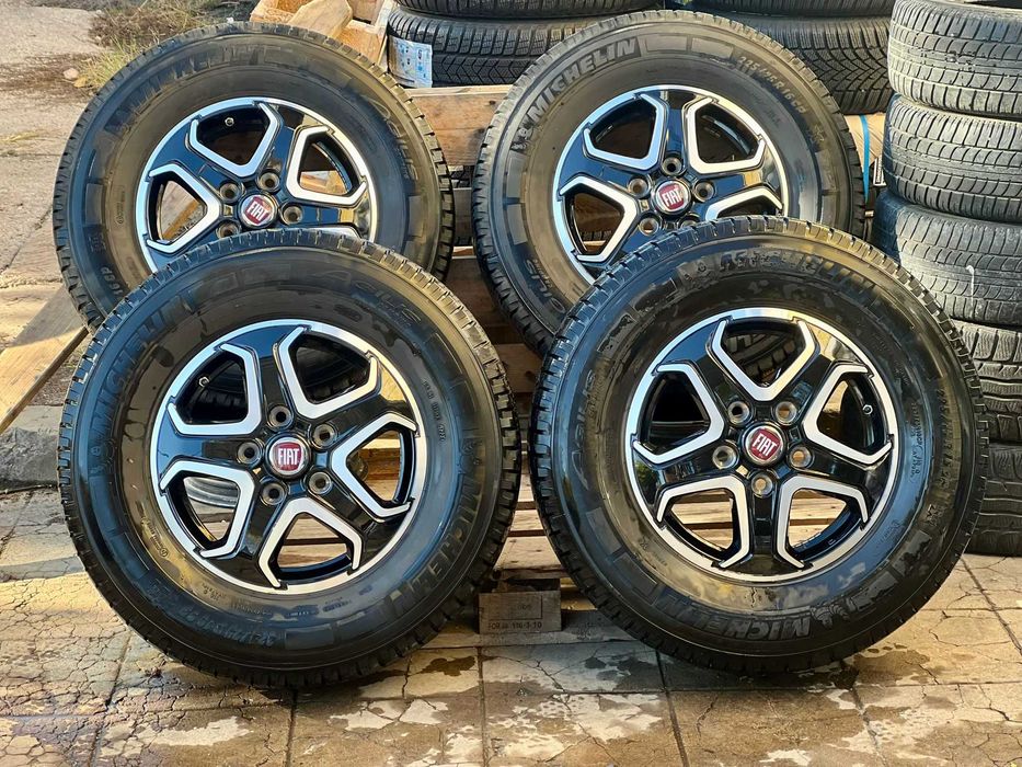 5х130 16 Джанти с Гуми Fiat Ducato Peugeot Boxer Citroen Jumper 5x130