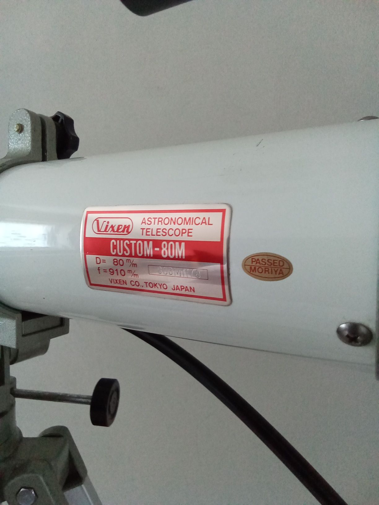 Vand telescop astronomic refractor acromat Vixen 80/910mm