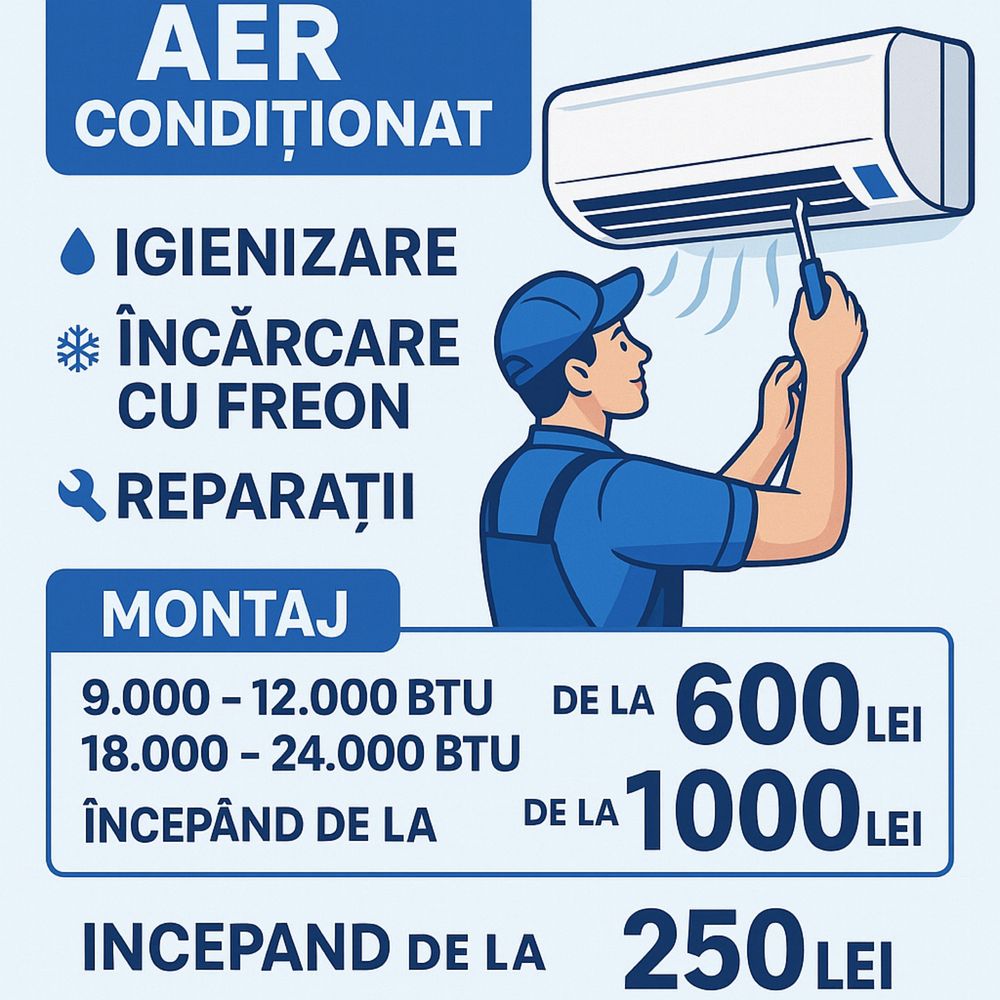 Instalare Aer Condiționat