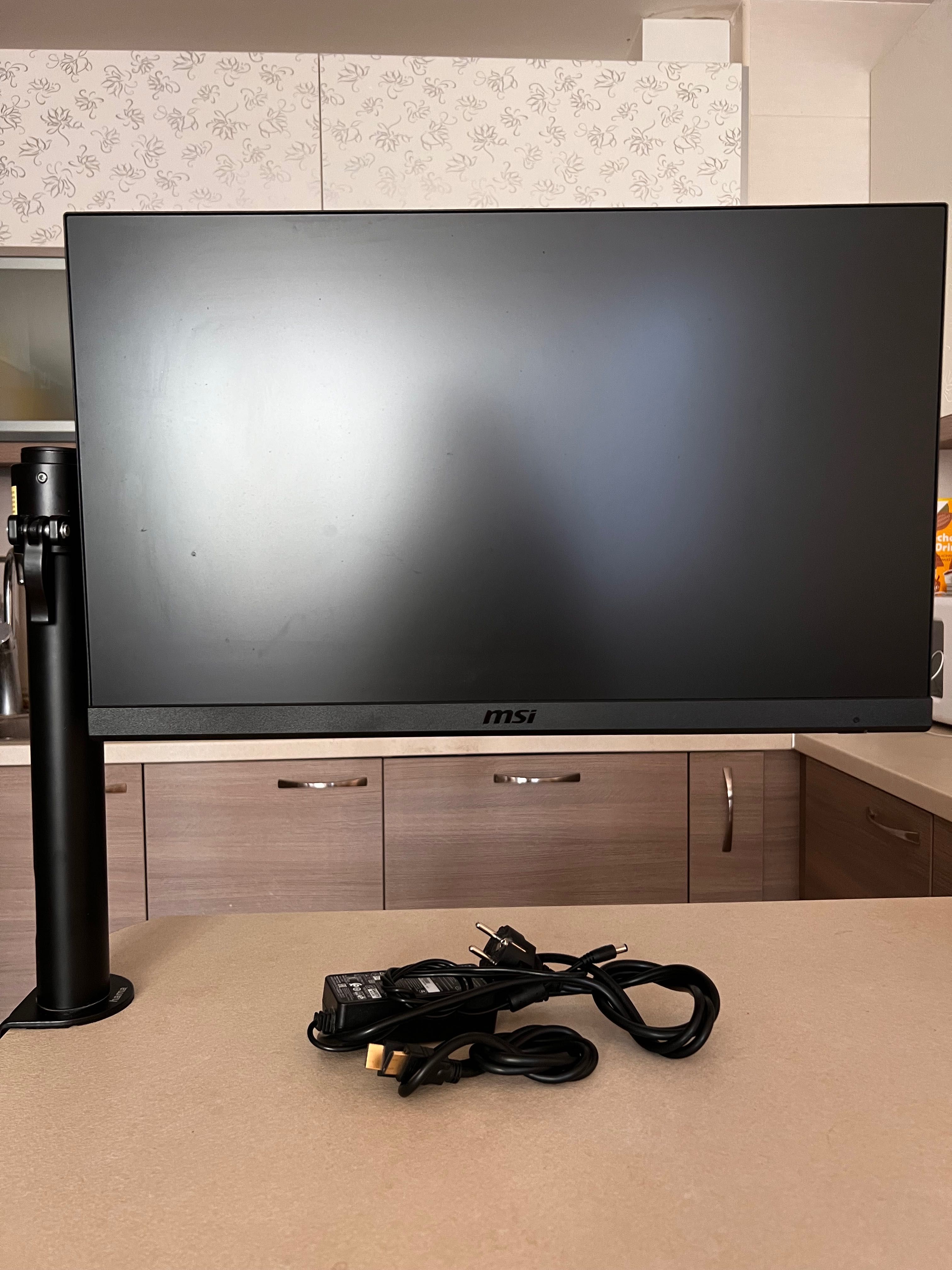 Геймърски монитор MSI Optix G241 23,8 144Hz + стойка Hama в подарък
