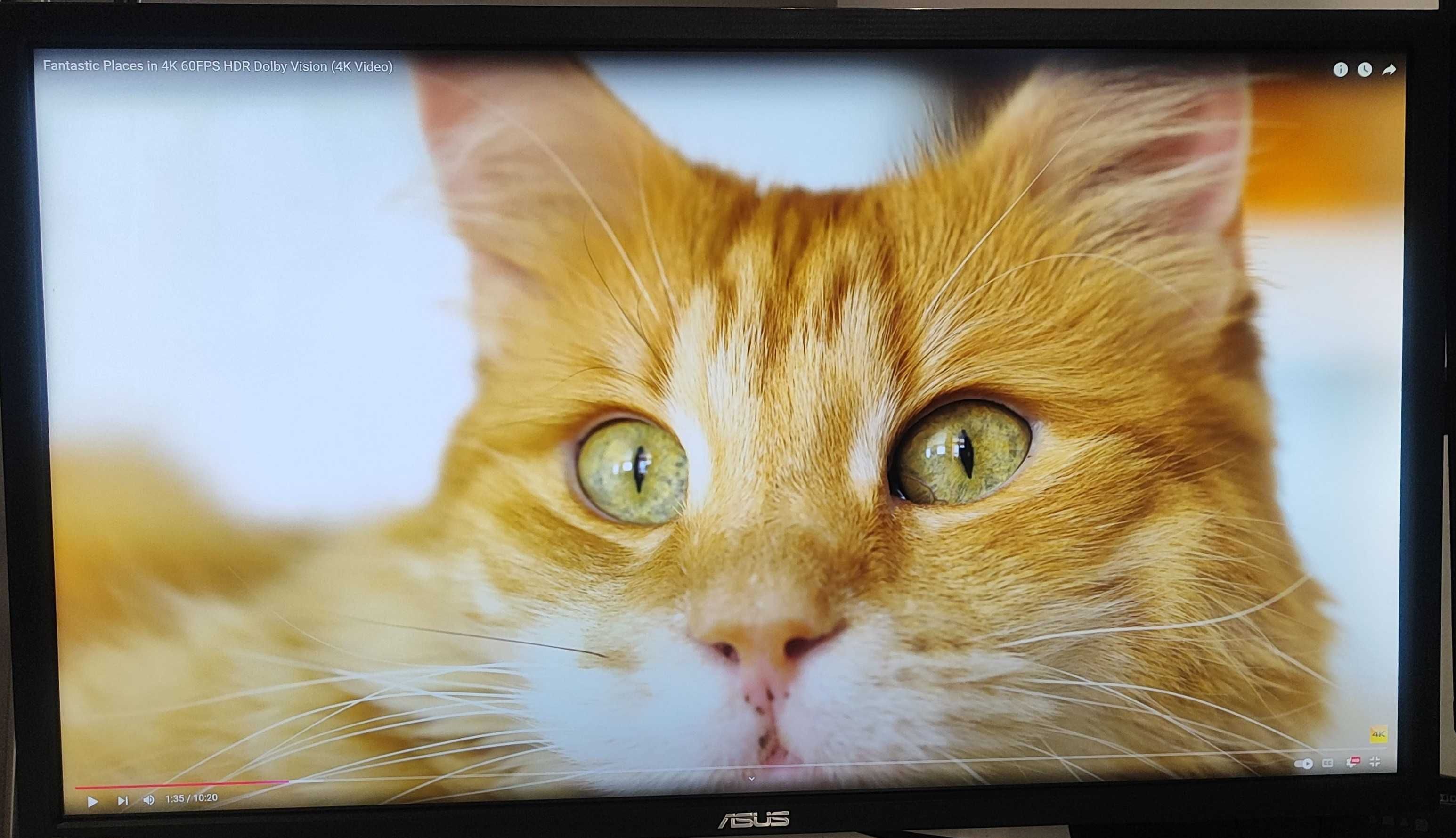 Гейминг монитор Asus VP28U - 28-инча 4K UHD (3840 x 2160), 1ms