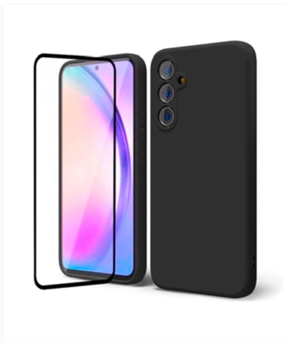 Samsung A07/A17/A16/A26/A36/A56 Husa Soft Touch + Folie Sticla Esd