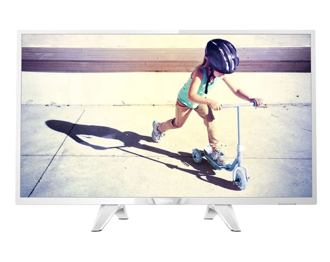 PHILIPS Tv slim HD Led Digital  Crystal l Clear,alb,80cm