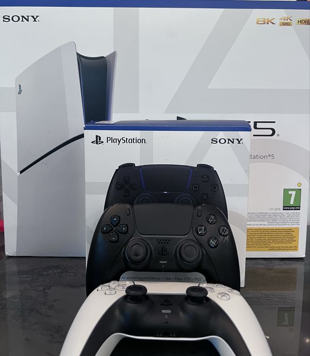 PlayStation 5 Slim Disk Edition (CFI-2016) + 1 КОНТРОЛЕР+ИГРА ПОДАРЪК!