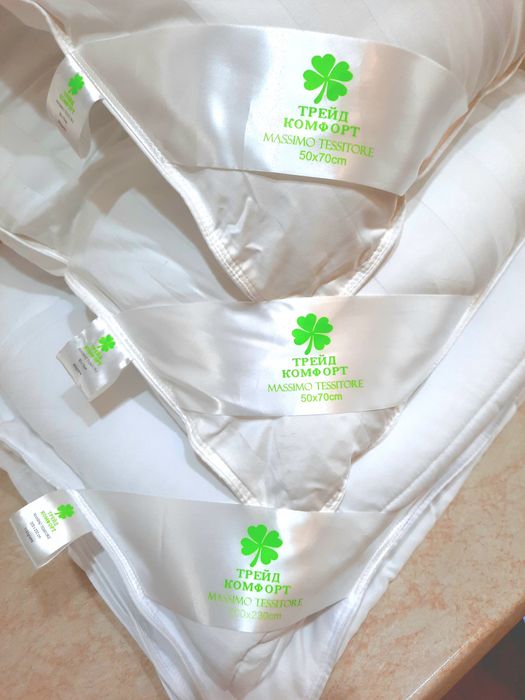 Комплект 2 подушки, одеяло