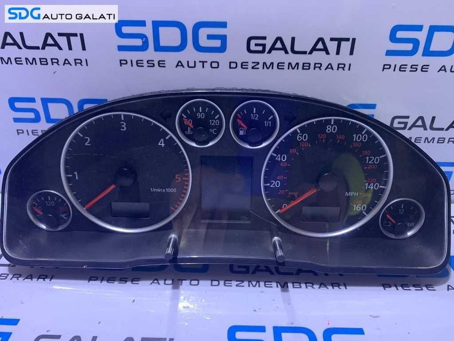 Cluster Ceas Ceasuri Bord Audi A6 C5 Allroad 4x4 Quattro 2.5 V6 TDI 1998 - 2005 Cod 4Z7920980A [2805]