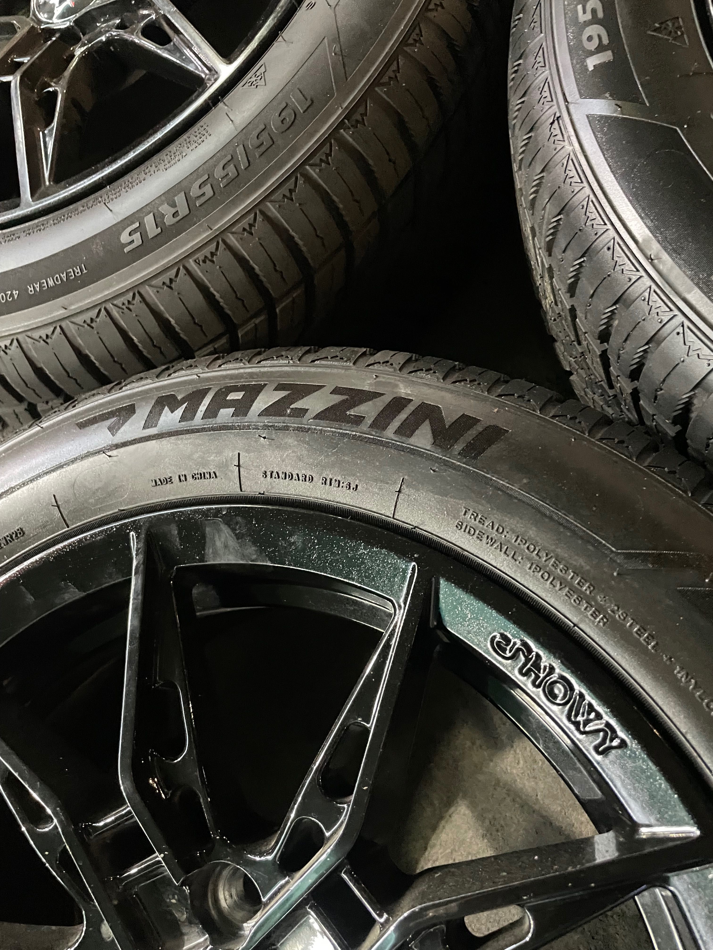 BU/U Saka diska 15R 4/100 Mazzini 195/55R15