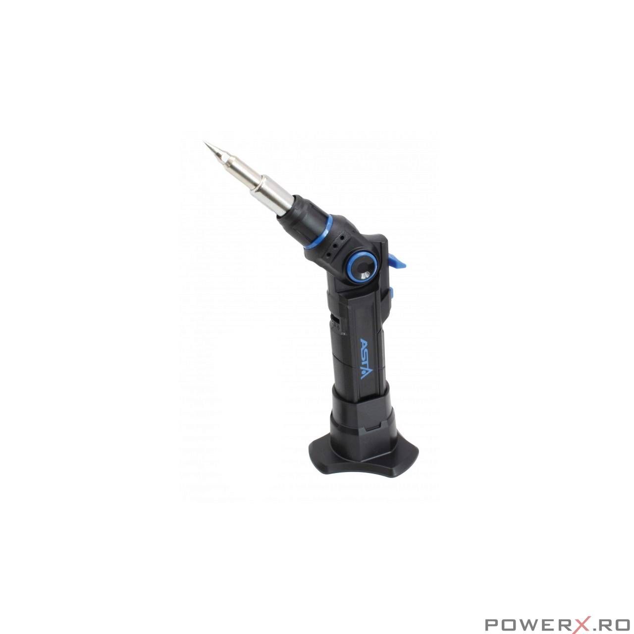 Pistol pentru lipit pe gaz, capacitate rezervor gaz 30 ml, Asta