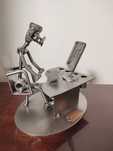 Sculptura metalica Hinz & Kunst das Original Germany  16x16 cm