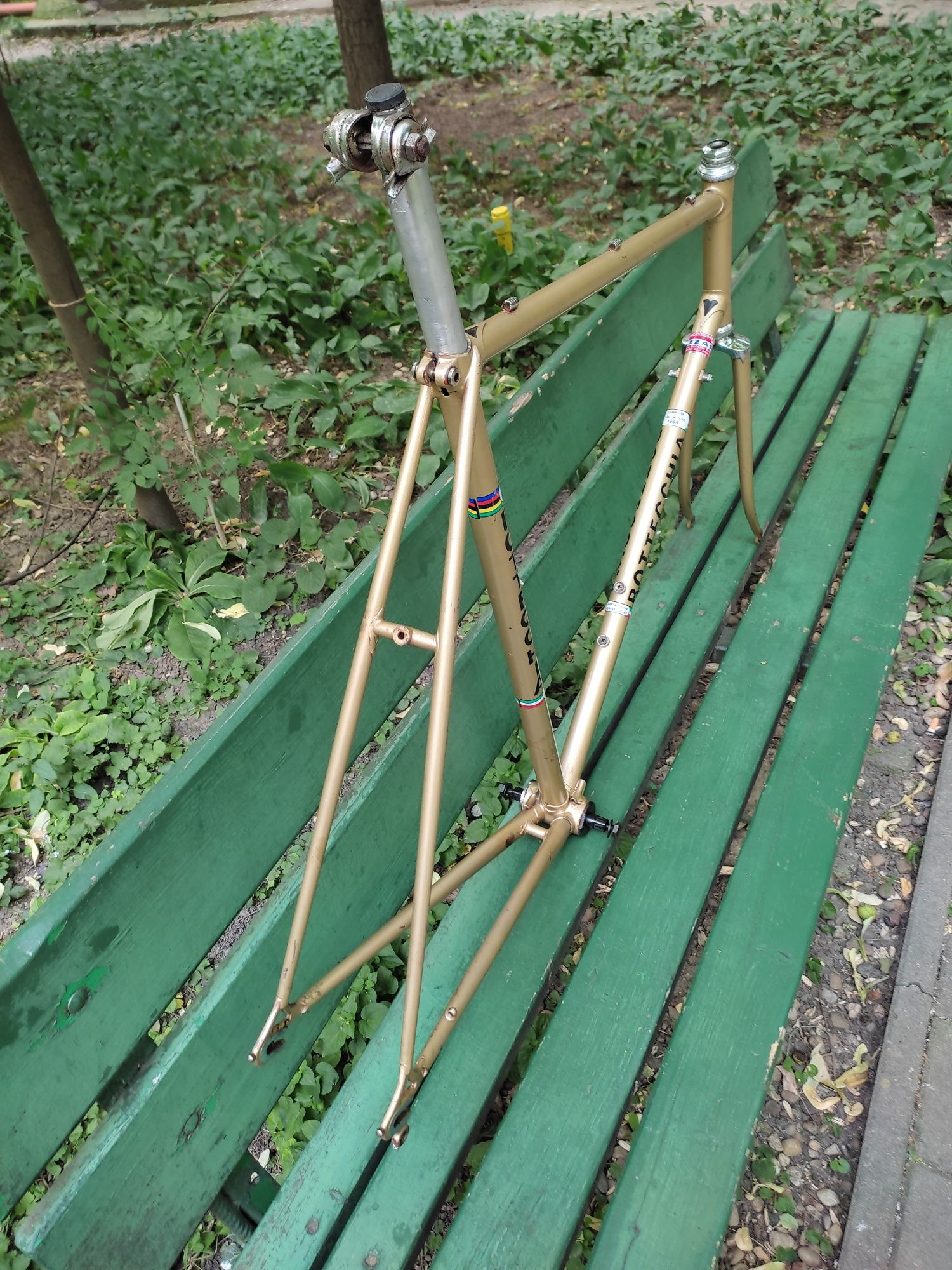 Cadru bicicletă cursieră vintage