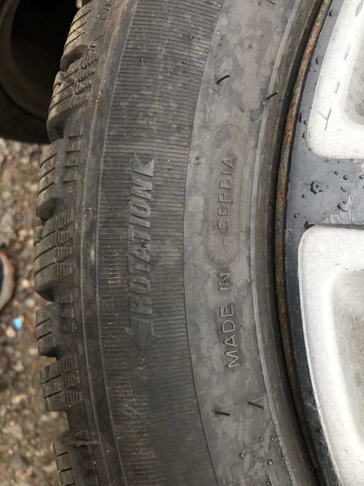 Джанти с зимни гуми 4бр.5х100мм.Тойота Авенсис,Toyota ,205/55R16