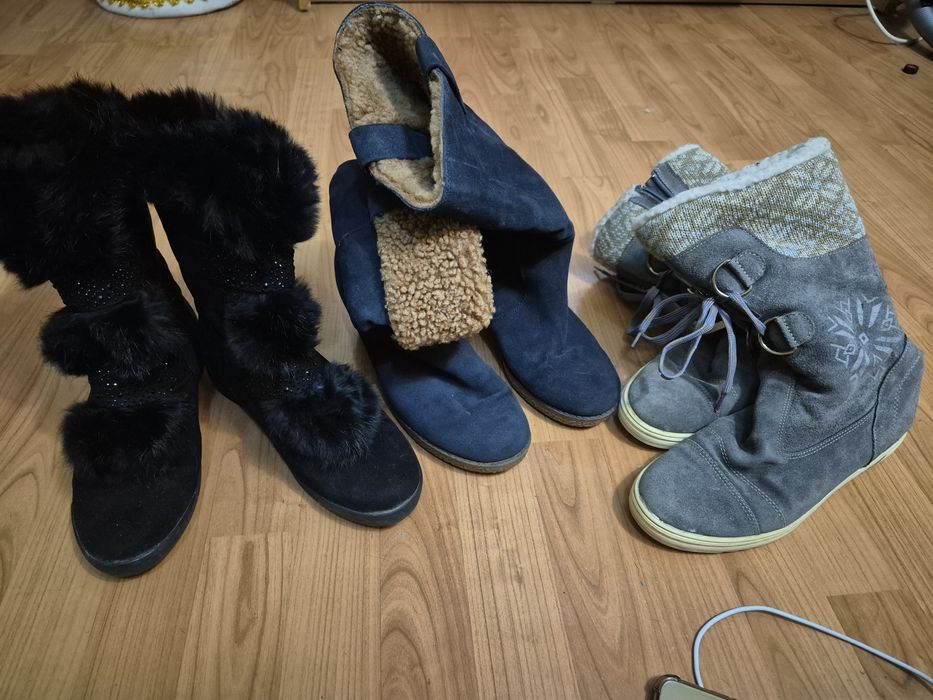 Обувь зимняя 37,5 р недорого