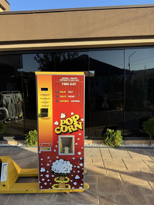 Automat de popcorn fara ulei