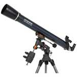 Telescop Celestron AstroMaster 90EQ, refractor