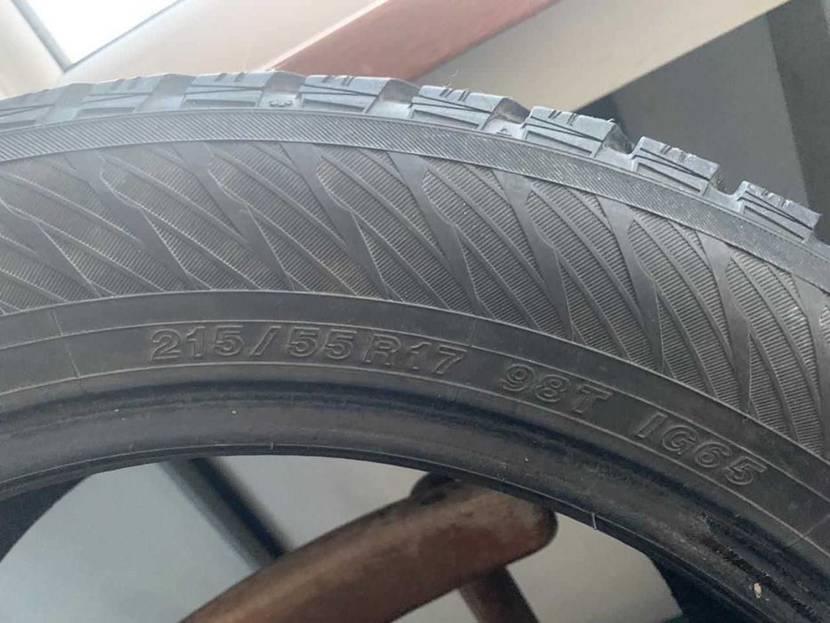 Шины БУ, Yokohama, 215/55 R17, цена за 1 штуку