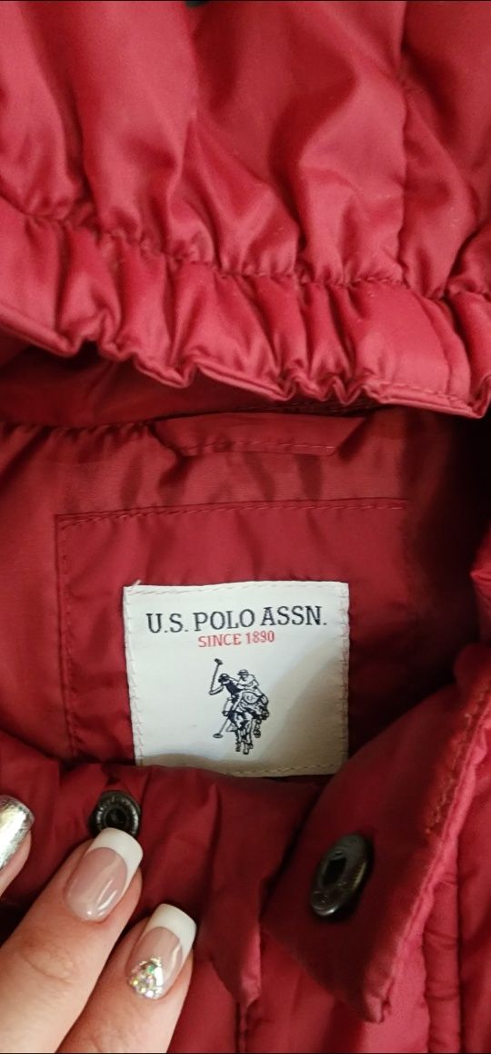 Жилетка 10 лет Uspa Polo оригинал одета пару раз