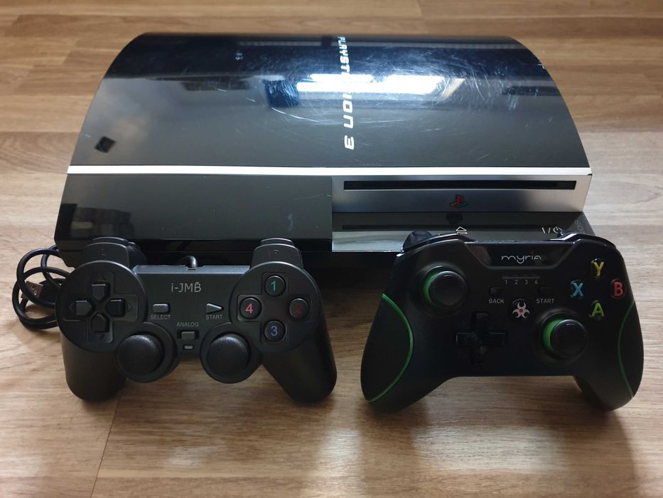 PS3 modat CFW 160 GB + 25 jocuri (GTA V, Red Dead, NFS, Spider-Man)