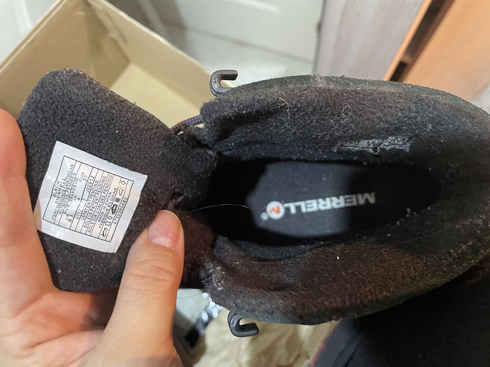Трекинговые ботинки теплые MERRELL
