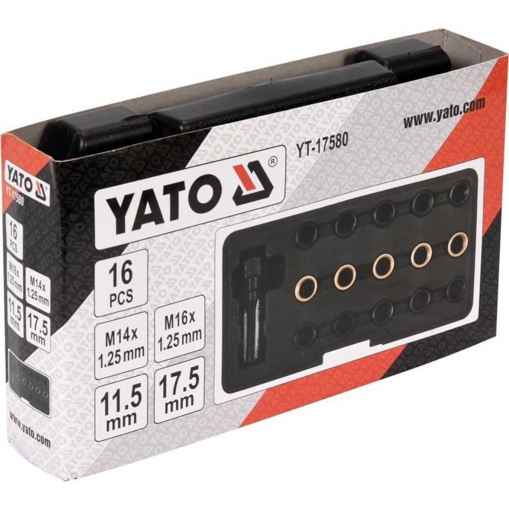 Комплект за ремонт на резби на запалителни свещи YATO YT 17580