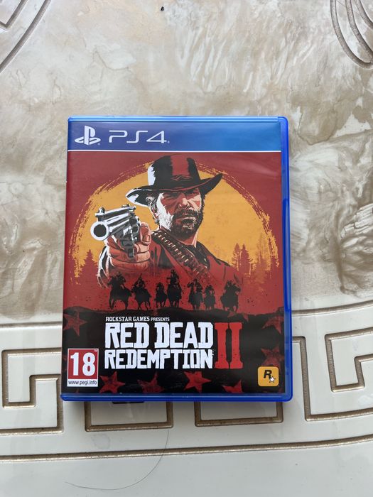 Диск RDR2 для PS4/PS5 в отличном состоянии