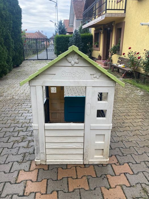 Vand casuta si tobogan copii Smoby