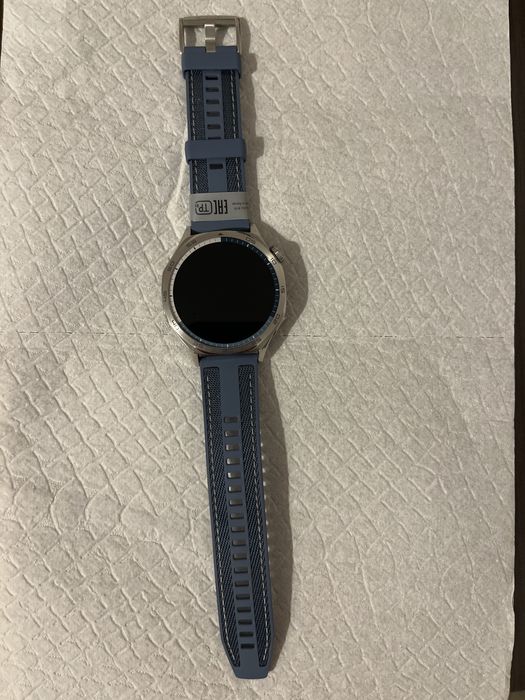 Часы Huawei Gt 4. 46mm. Синий ремешок