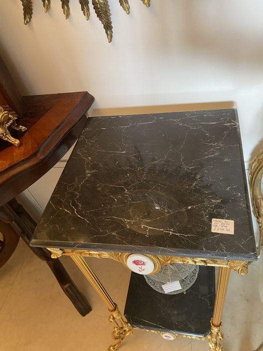 Masa bronz masiv/marmura